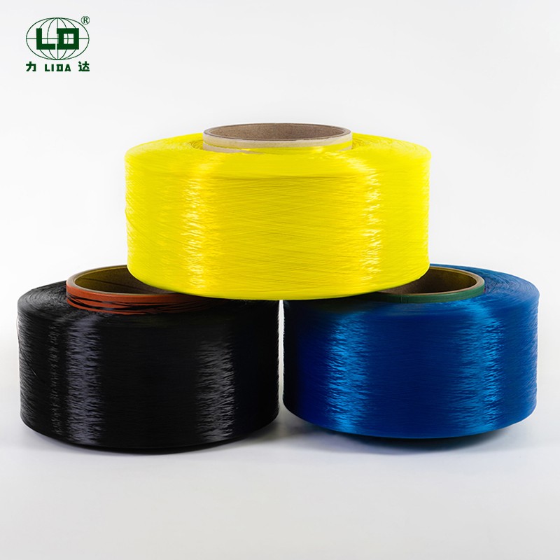 Ngwongwo dị elu dị ala na-ebelata mgbochi UV Polyester Filament Yarn